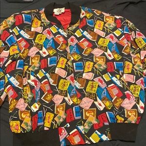 Spenser Jeremy 100% silk matchbook jacket